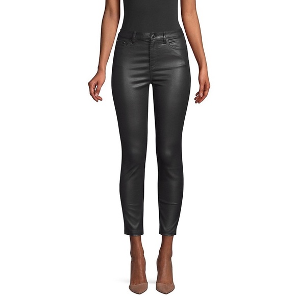 The Kooples Pants - The Kooples Coated Franky Mid-Rise Pants-NWT-26